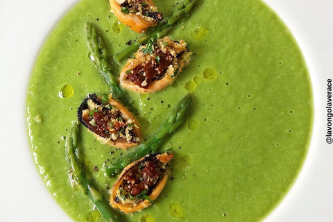Crema di asparagi e patate