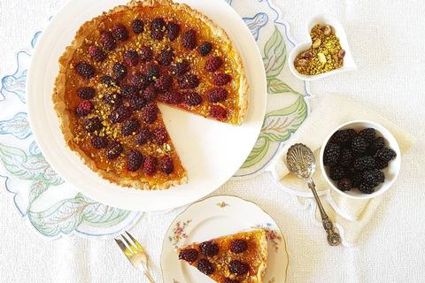 Crostata al farro con confetture