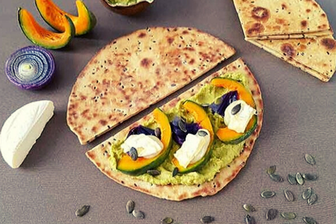 Piadina al kamut e semi di lino Manuzzi