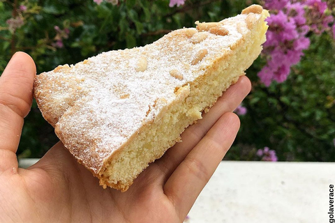 Torta della nonna con pinoli Manuzzi