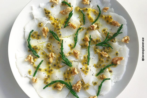 Carpaccio di baccalà