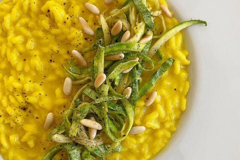 Risotto ZZ con pinoli